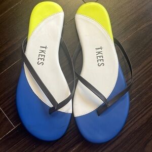 TKEES SHADES FLIP FLOP LEATHER Size 7US / 38EUR